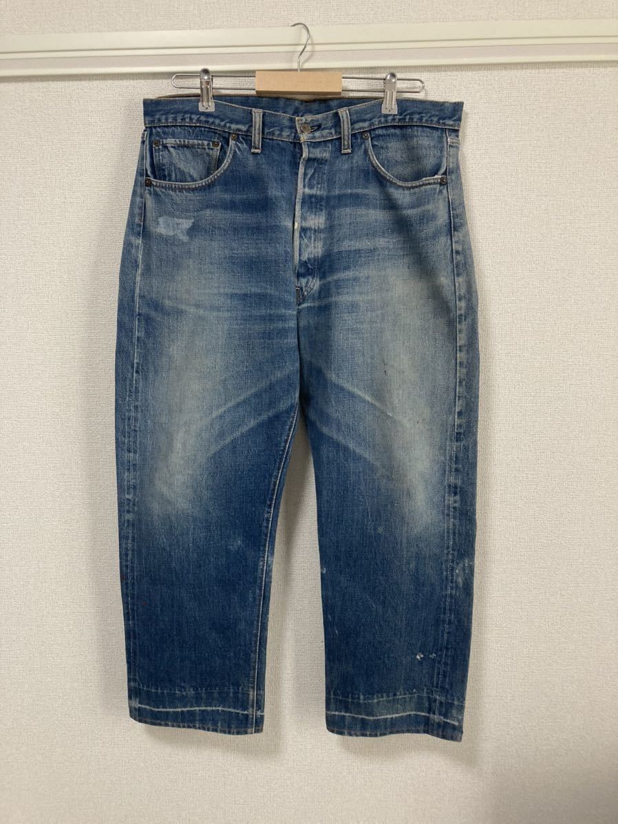 色落ち○ 70s Levis リーバイス 501 66 BIGE デニムパンツ ビンテージ