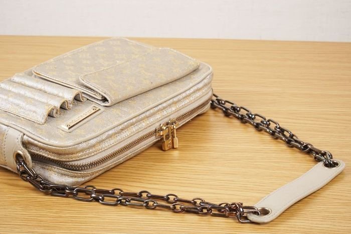 美品】ルイヴィトン Louis Vuitton モノグラム シャイン マッケンナ