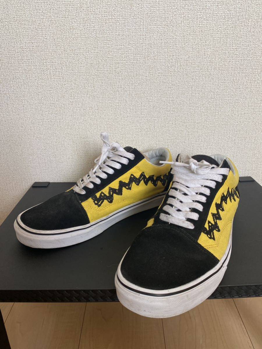 バンズ VANS × PEANUTS チャーリーブラウン オールドスクール 29cm 検 スヌーピー_画像1