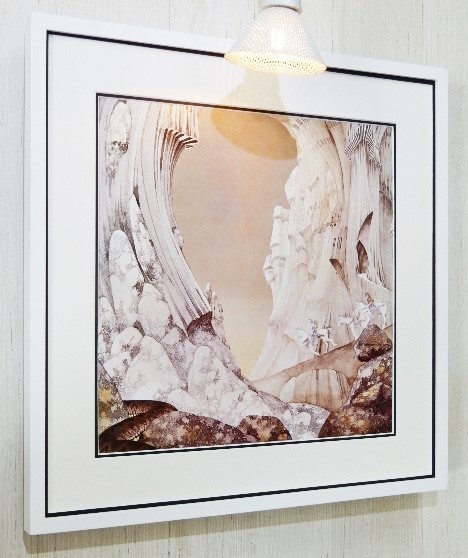 ザ・イエス/リレイヤー/名盤 レコジャケ・ポスター額装/Relayer/Framed The Yes Album/ブリット・ロック・アート/プログレ・クラシックス