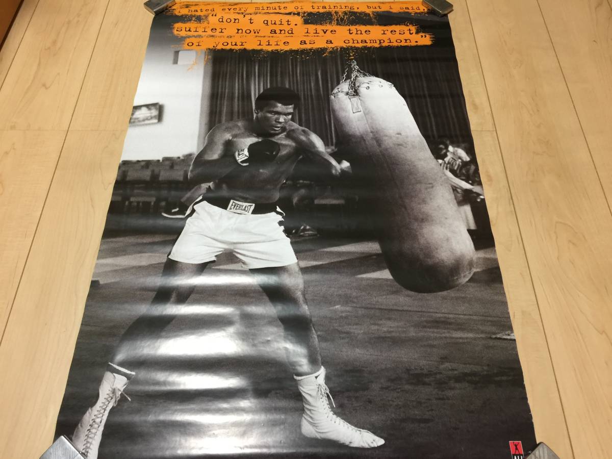 今週のおすすめ製品 激レア ボクシング モハメド.アリ カシアスクレイ ALI ポスター 91.5x61 当時物 希少 世界ヘビー級チャンピオン KK2 No1 その他