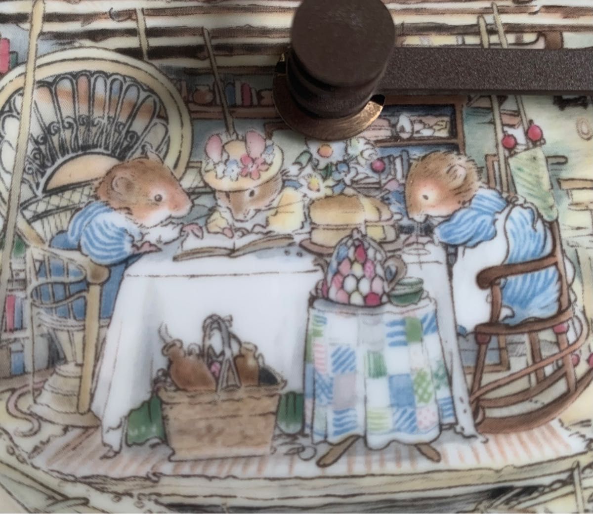 ブランブリーヘッジ 掛け時計 THE HARVEST MICE 絵皿 プレート-