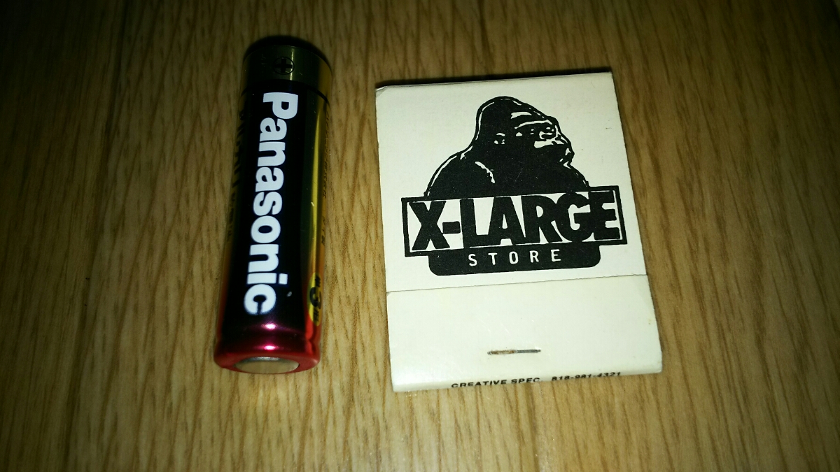 エクストララージ XLARGE 非売品 ノベルティ マッチ バウンティー