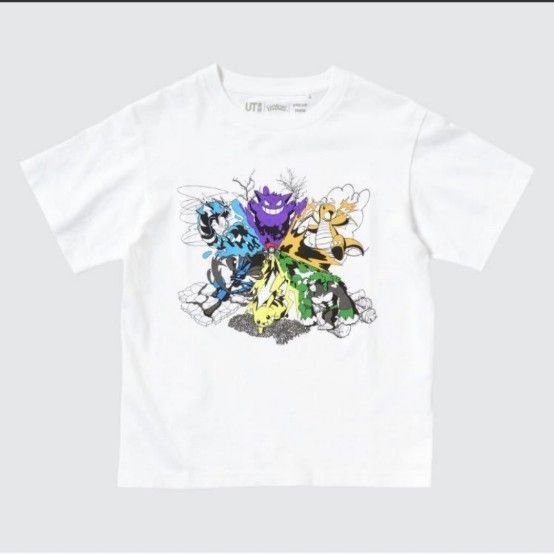 ユニクロ ポケモン  コラボTシャツ 100cm 新品未使用 UT ピカチュウ ゲンガー ポケットモンスター