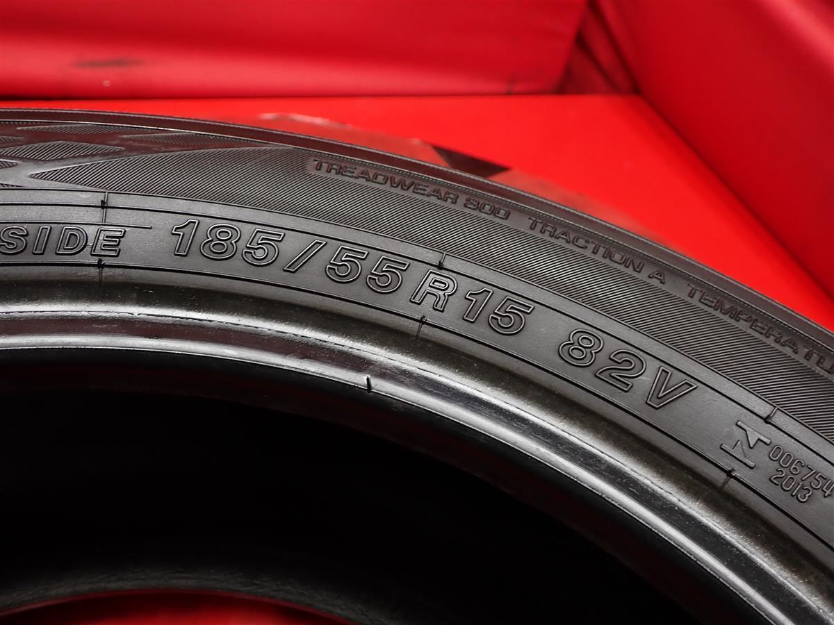 中古タイヤ 185/55R15 82V 4本セット ヨコハマ ブルーアース-GT AE51 8分山★n15 bB ブーン パッソ ノート デミオ コルト フィット_画像10