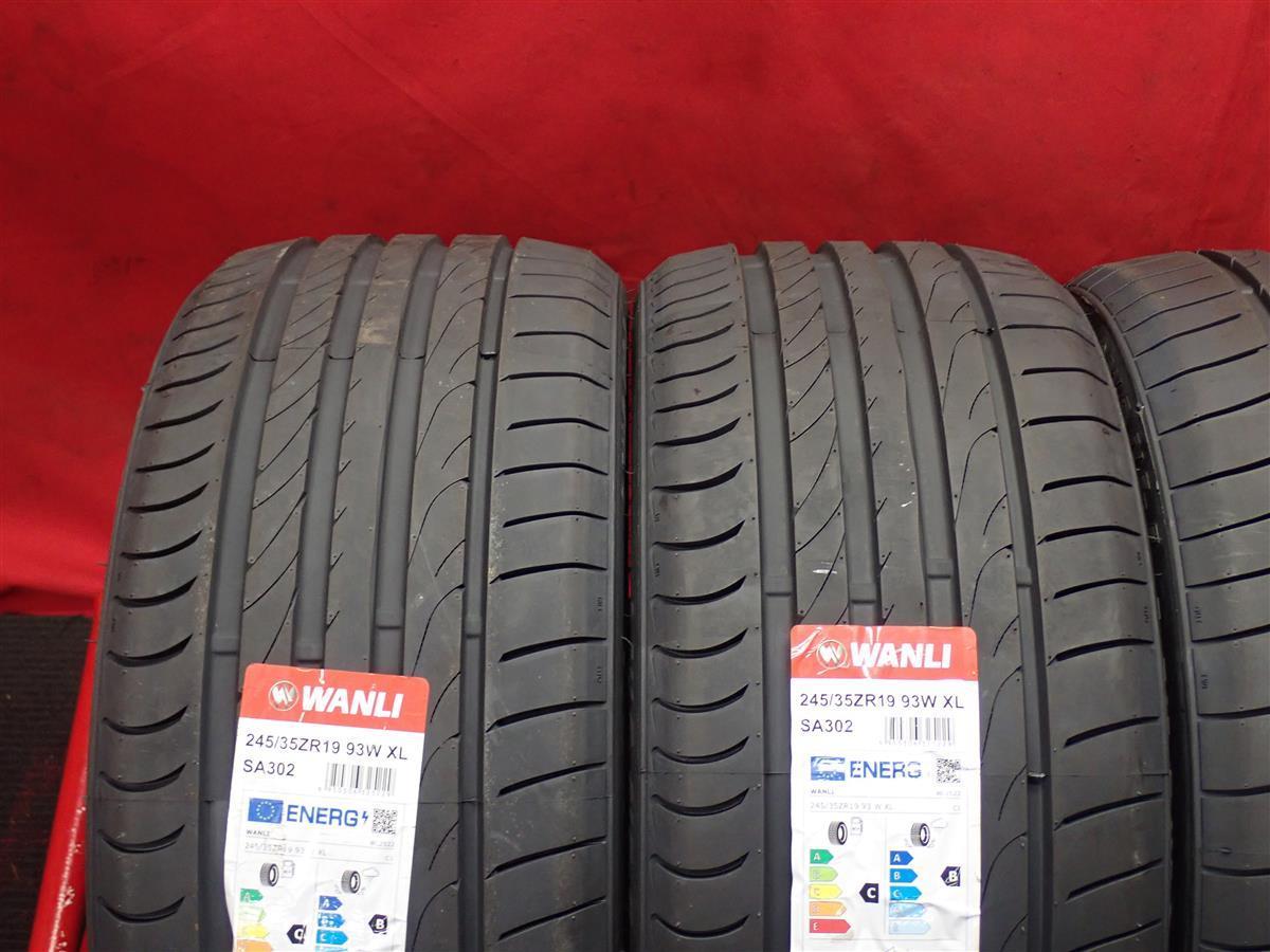 中古タイヤ 245/35R19 93W 275/30R19 96W 4本セット ワンリ スポーツ