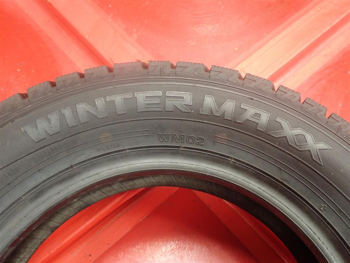 スタッドレス4本 《ダンロップ》ウィンターMAXX02 WM02 165/70R14-81Q 9.5/9分山★ マーチ ヴィッツ パッソ スイフト アップ! stati14_画像10