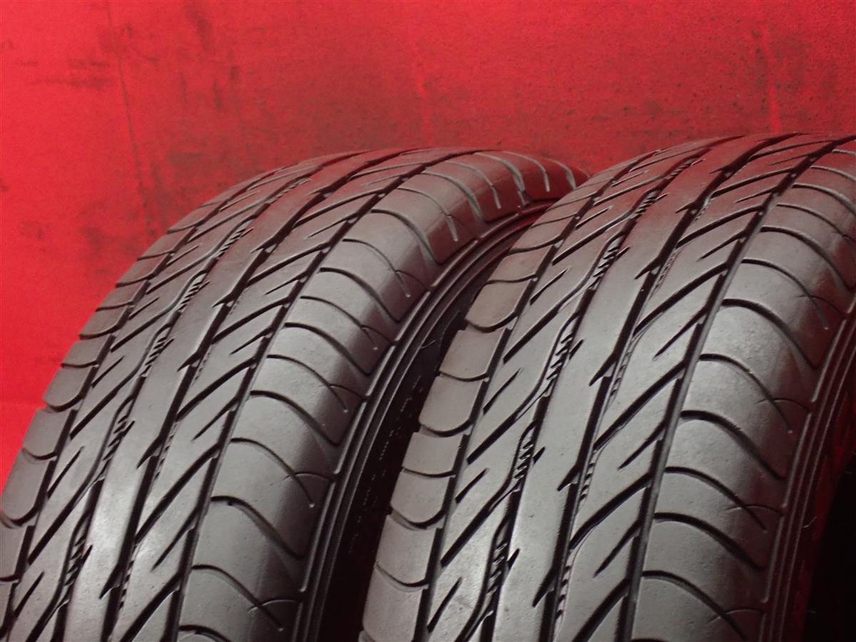 タイヤ2本 《 ダンロップ 》 ECO EC201 [ 155/70R12 73S ] 7.5分山★ アルトワークス セルボ プレオ ライフ　n12_画像4