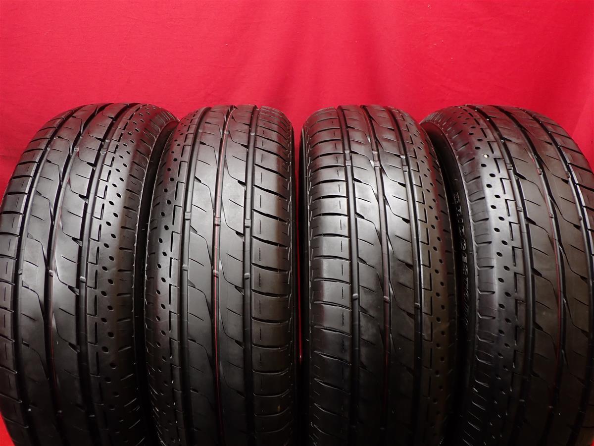 中古タイヤ 195/60R16 89H 4本セット ブリヂストン ルフト RVII BRIDGESTONE LUFT RV2 9分山★n16 セレナ ウィッシュ ラフェスタ イスト_画像1