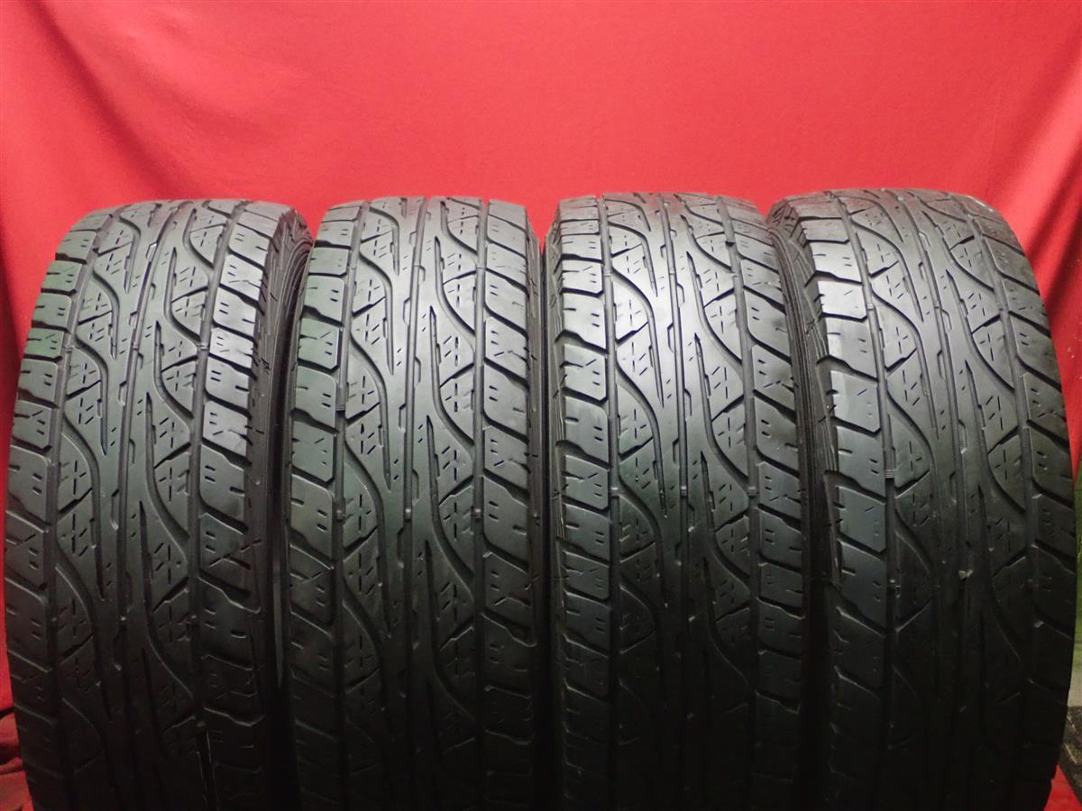 中古タイヤ 265/75R16 112/109S 4本セット ダンロップ グラントレック AT3 DUNLOP GRANDTREK AT3 7.5分山 シボレー タホ ハマー H3 GMC ユ_画像1