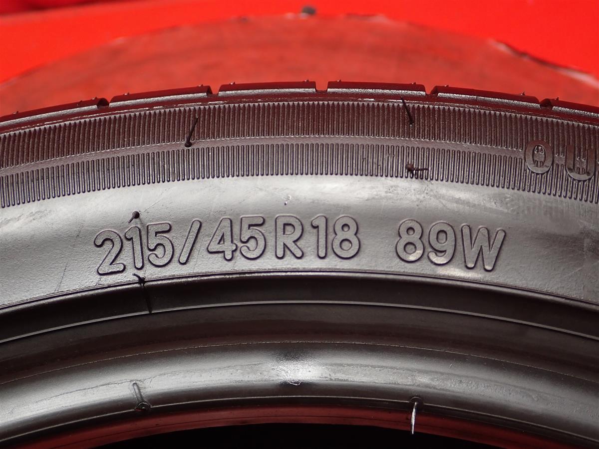 タイヤ4本 《 トーヨー 》 プロクセス R51A [ 215/45R18 89Ｗ ] 9.5/9分山★ ヴォクシー ノア サイ レガシィ アクセラ マツダ3 n18_画像10