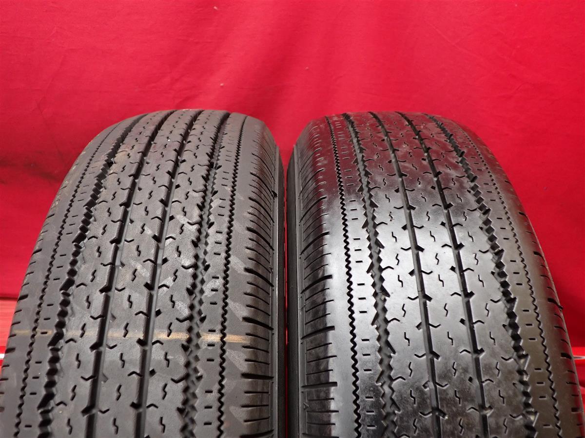 中古タイヤ 175/80R14 88S 2本セット ヨコハマ タクシー ラジアル Y895A　8.0分山_画像1