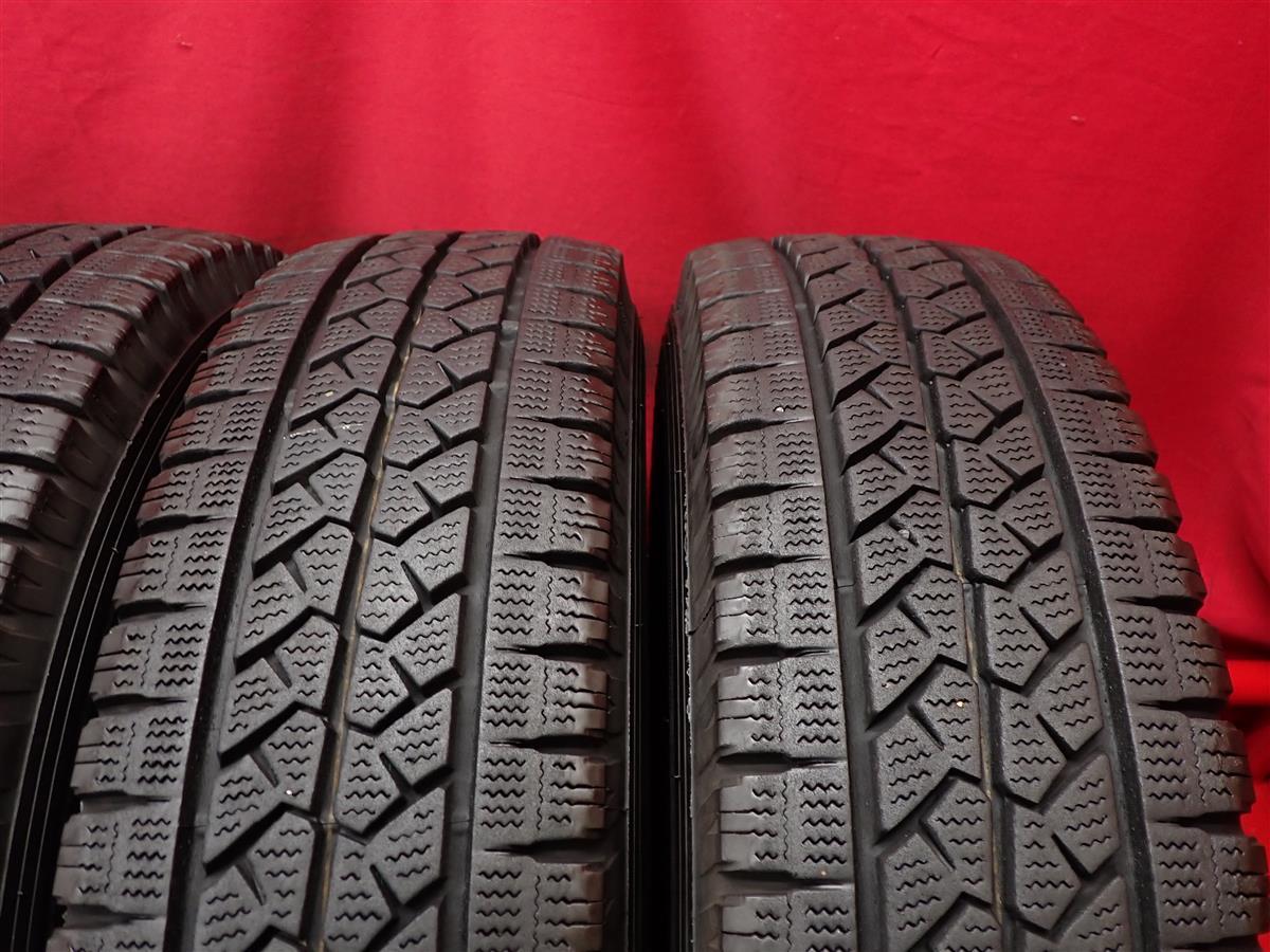 スタッドレス4本 165R13 8PR 4本セット ブリヂストン ブリザック VL1 BRIDGESTONE BLIZZAK VL1 8分山★stati13 プロボックス カローラ_画像7