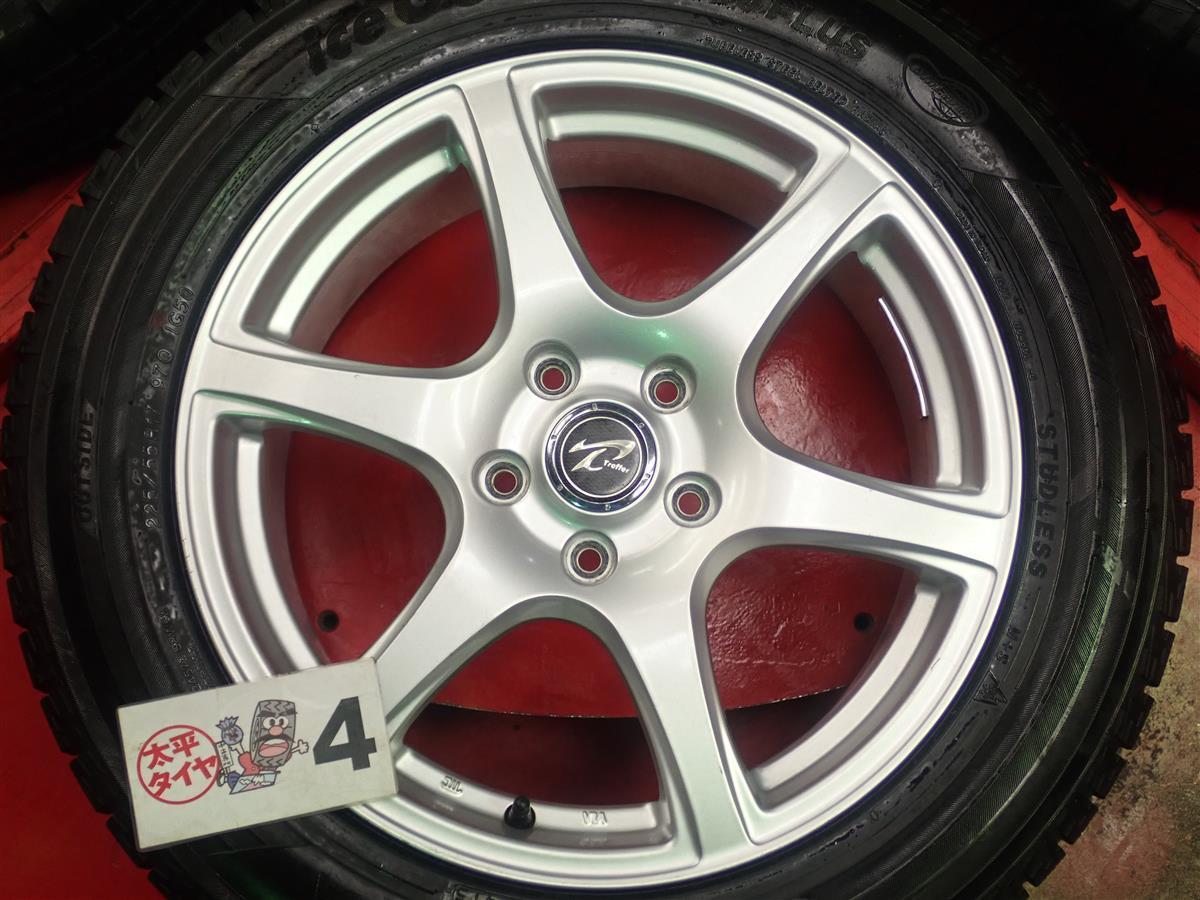 スタッドレス 6スポークタイプ1P+ヨコハマアイスガード5プラスIG50 225/55R17 8.5分山★アテンザなどに！stwt17_画像8