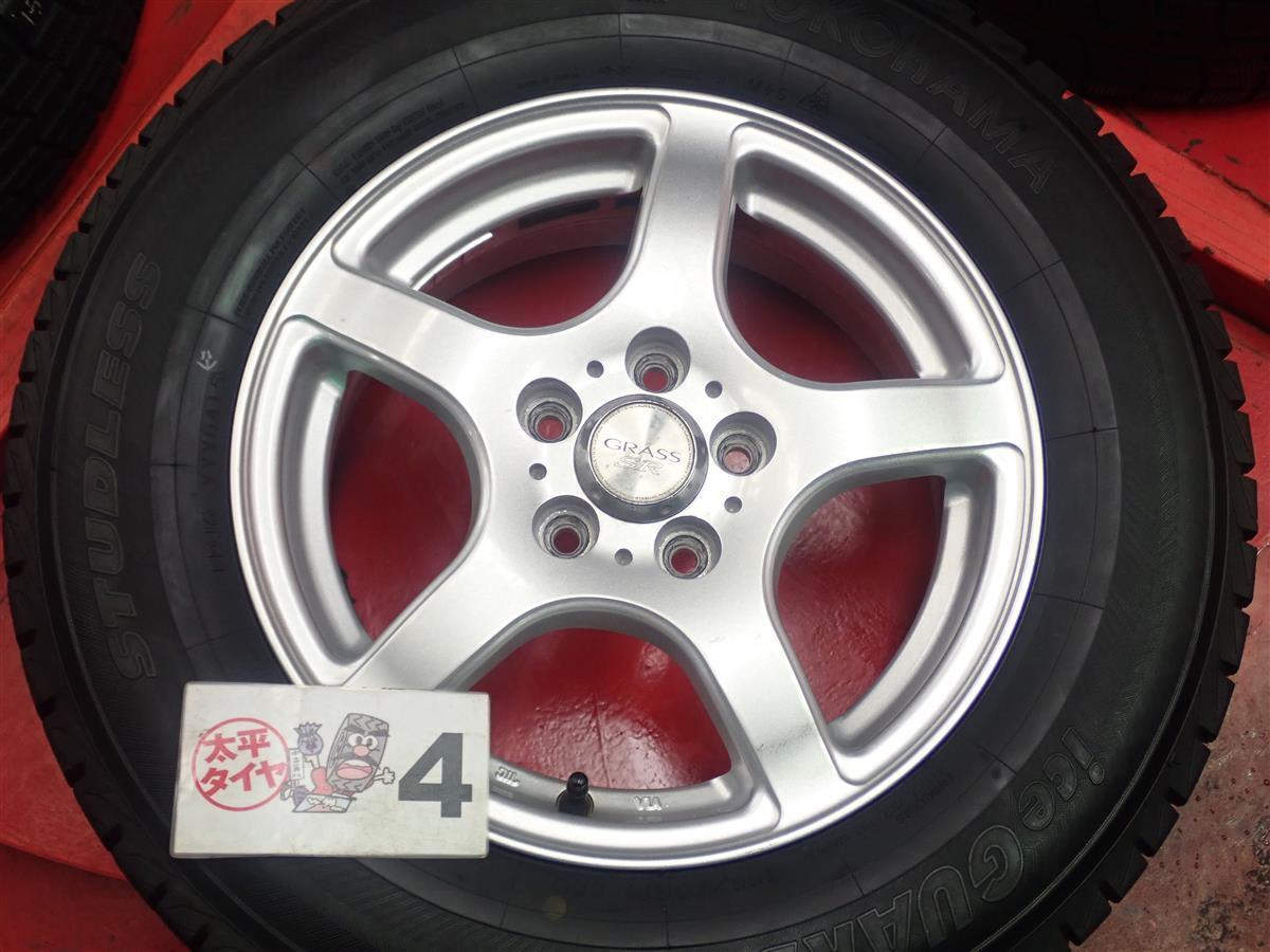 スタッドレス 5スポークタイプ1P+ヨコハマアイスガードIG30 185/70R14 8分山★オーパレガシィなどに！stwt14_画像6