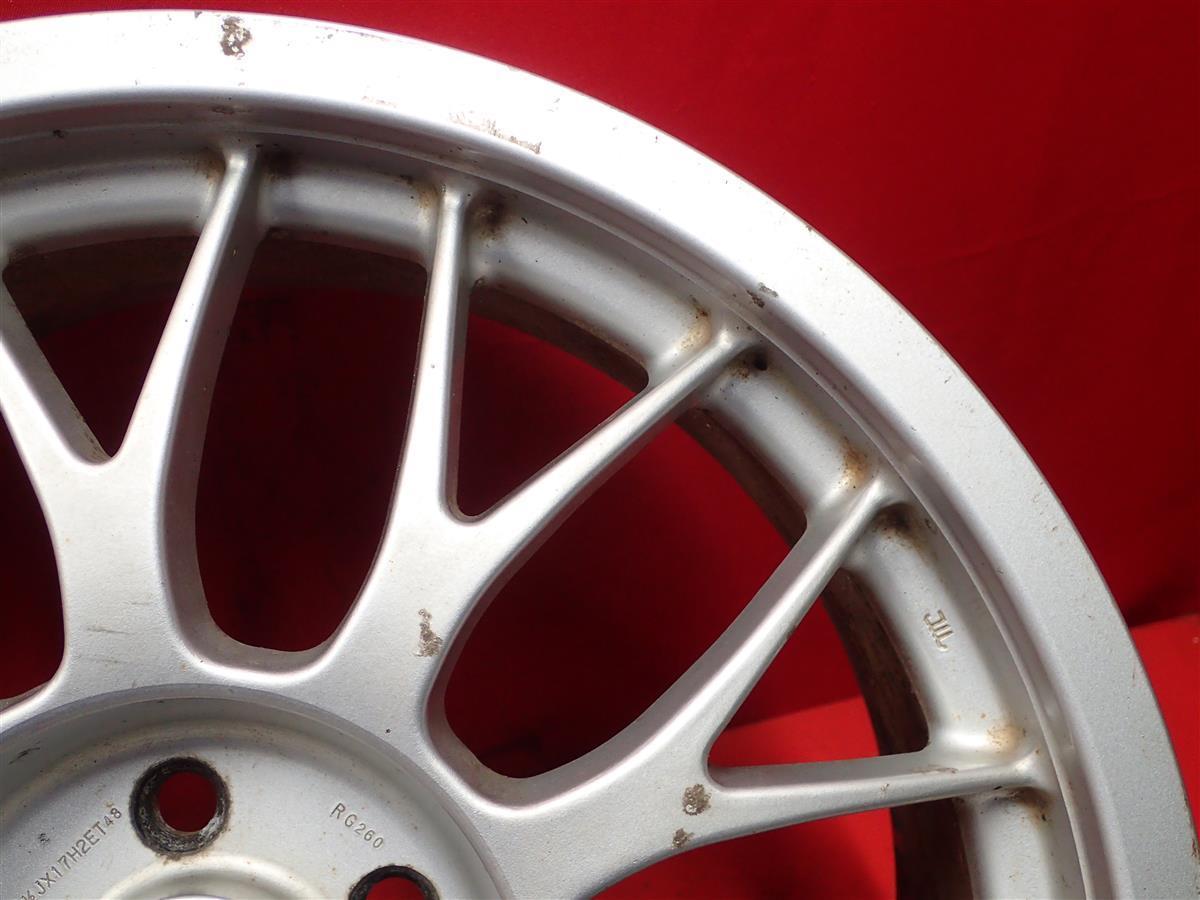 中古ホイール 単品1本 BBS D・T・M BBS D-T-M 17x7.5J 5/100 カローラ インプレッサ アネシス ミニ クラブマン レガシィ アウトバック イ・_画像5