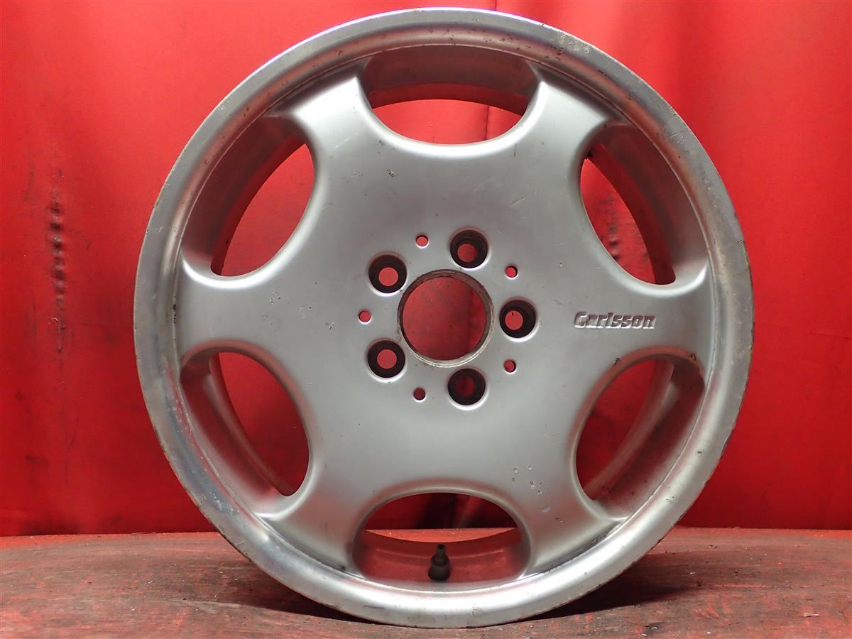 中古ホイール 単品1本 Carlsson(カールソン) 1/6 EVO Carlssom 1/6 EVO 17x7J 5/112 ゴルフ トゥーラン ゴルフ ヴァリアント ミニ クラブ・_画像1