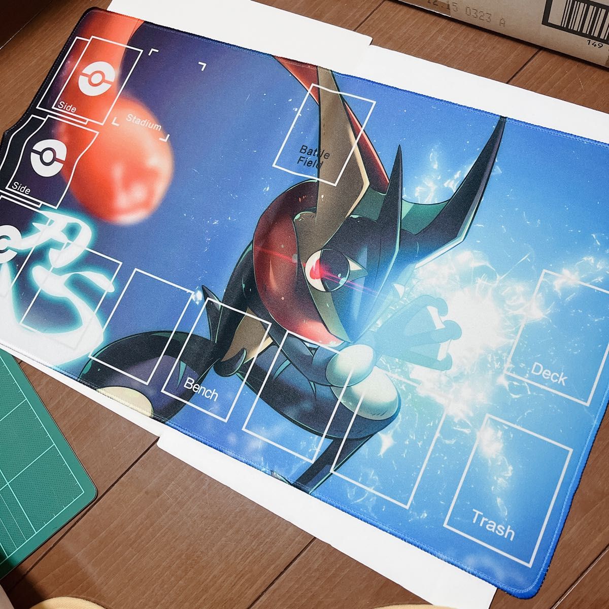 ゲッコウガ プレイマット ポケモンカード ポケカ カードゲーム ゲッコウガ プレイマット ポケモンカード ポケカ カードゲーム