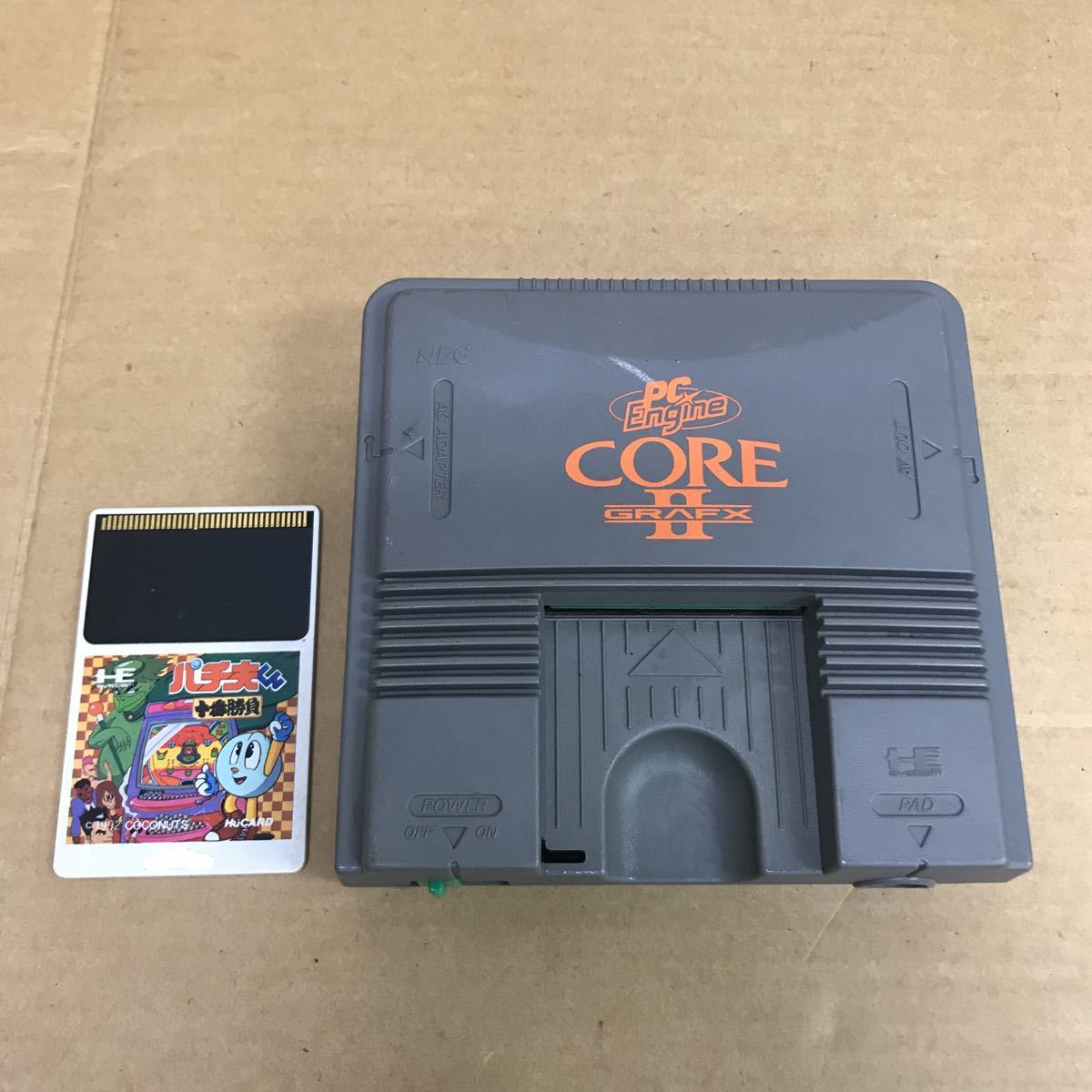 N167/NEC PC engine core graphics II PI-TG7 Pachi Hara kun set operation not yet verification 