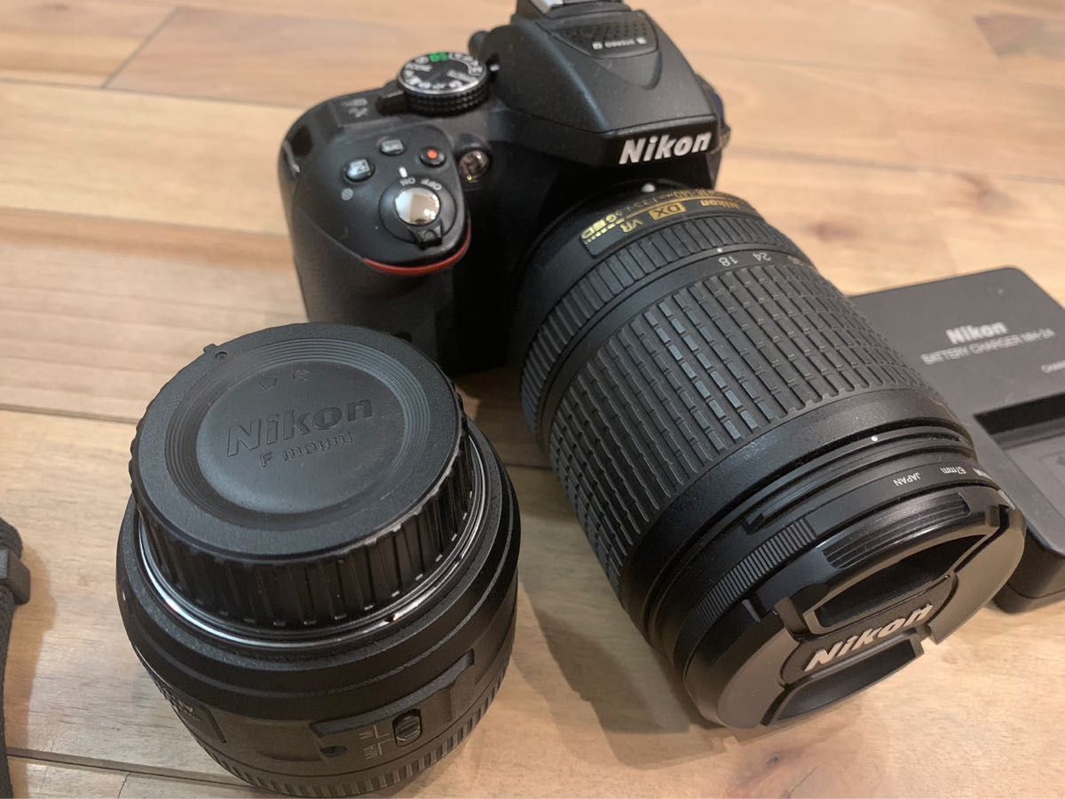 Nikon D5300 18-140 VR レンズキット、35mm f/1.8G ニコン