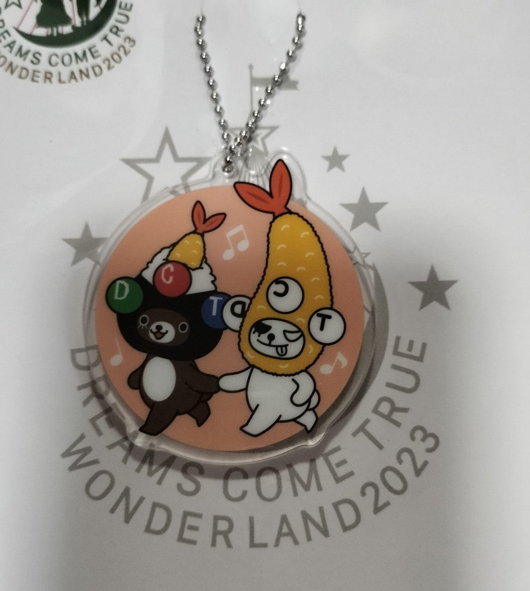 非売品 限定 ドリカム ワンダーランド2023 缶バッジ クリアキー