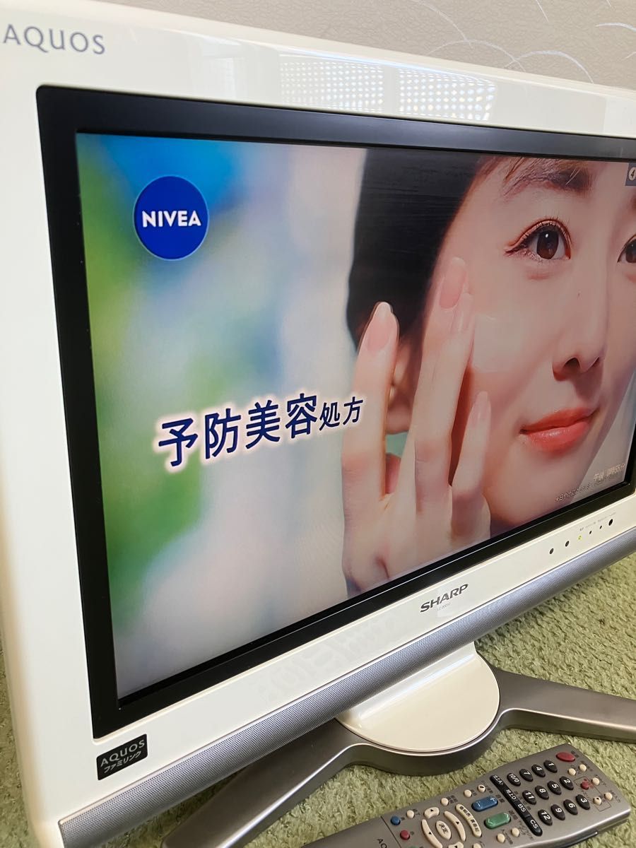 送料込 美品 20V型/シャープ アクオス 液晶テレビ LC-20D10-W 送料込 美品 20V型/シャープ アクオス 液晶テレビ LC-20D10-W