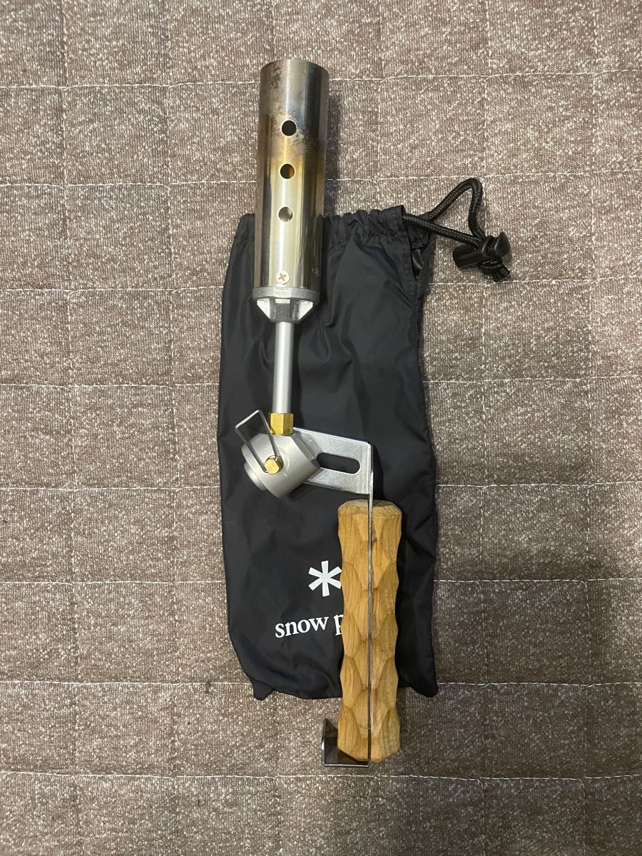 スノーピーク フォールディングトーチ アシグリップ付