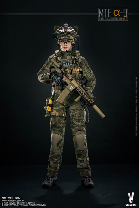 VCF-2063 機動部隊アルファ-9 1/6スケール女性フィギュア VCF-2063 機動部隊アルファ-9 1/6スケール女性フィギュア