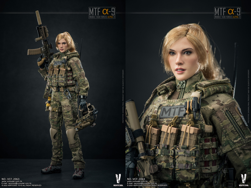 VCF-2063 機動部隊アルファ-9 1/6スケール女性フィギュア VCF-2063 機動部隊アルファ-9 1/6スケール女性フィギュア