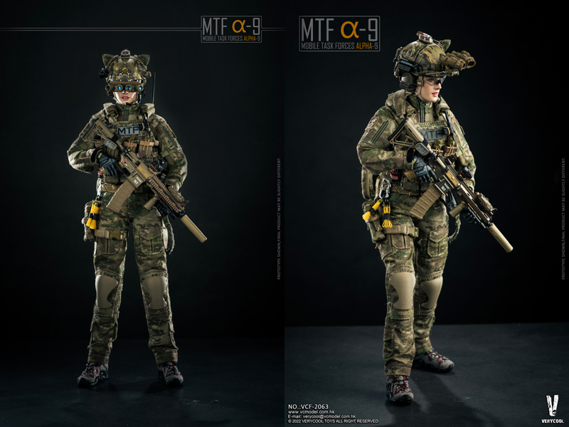 VCF-2063 機動部隊アルファ-9 1/6スケール女性フィギュア VCF-2063 機動部隊アルファ-9 1/6スケール女性フィギュア