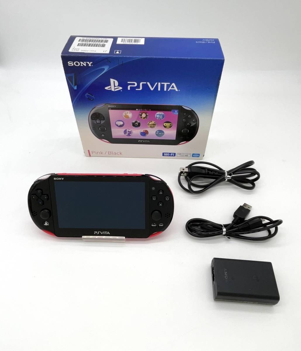 PlayStation Vita Wi-Fiモデル PCH-2000 ピンク-