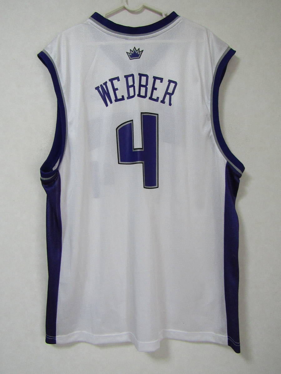 NBA KINGS WEBBER #4 クリス・ウェバー キングス ユニフォーム