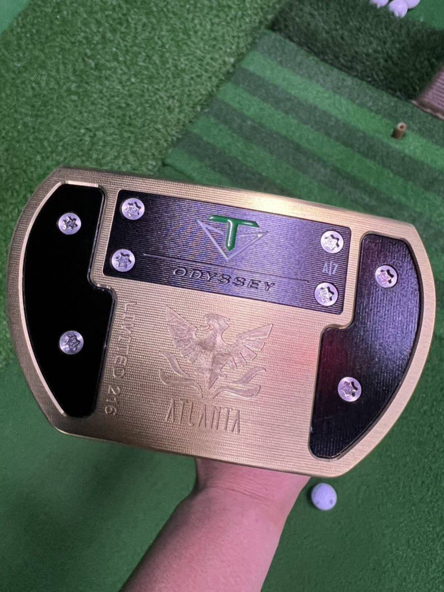 レア】callaway TOULON ATLANTA Limited Gold ODYSSEY レア】callaway TOULON ATLANTA Limited Gold ODYSSEY