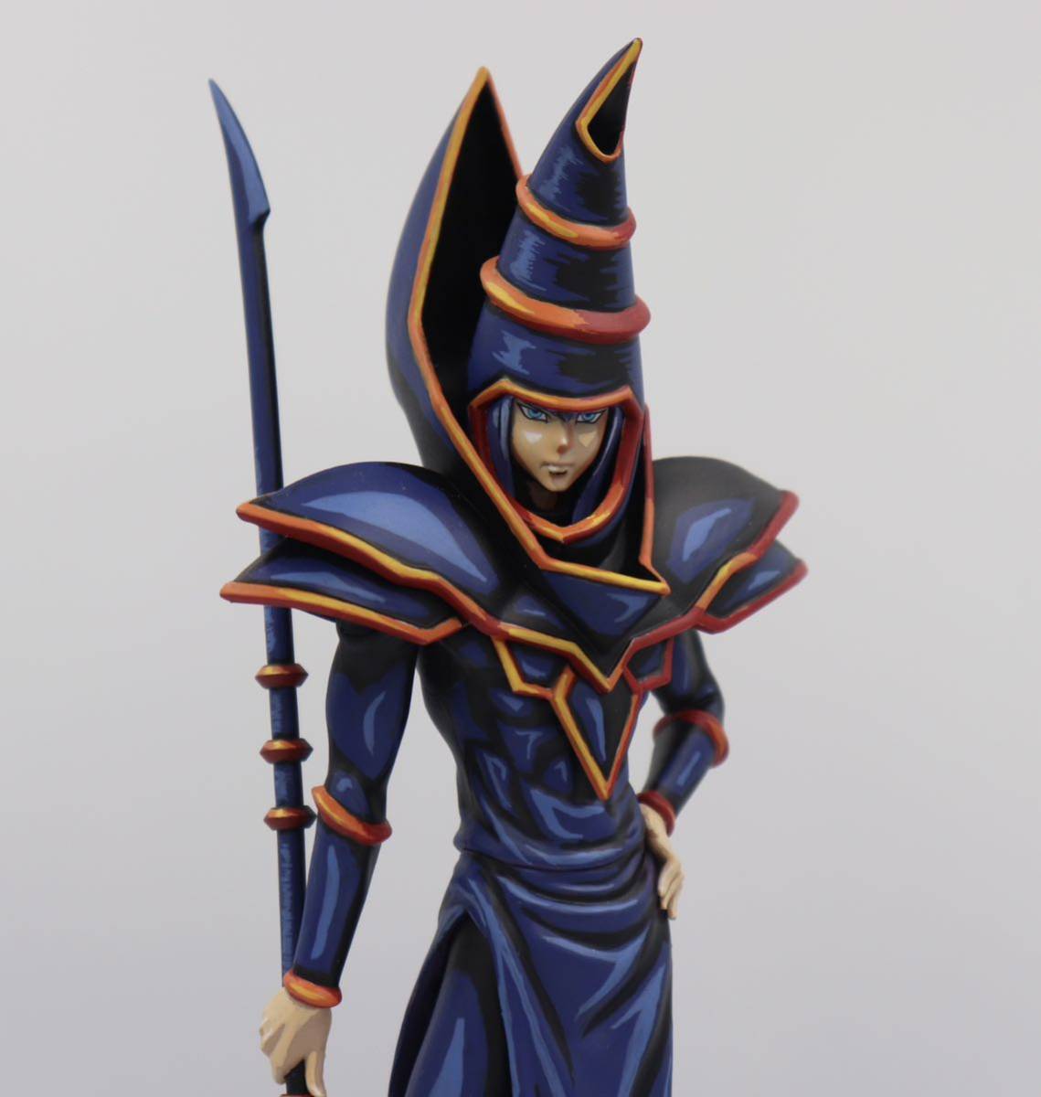 遊戯王 一番くじ B賞ブラックマジシャン リペイントフィギュア 二次元