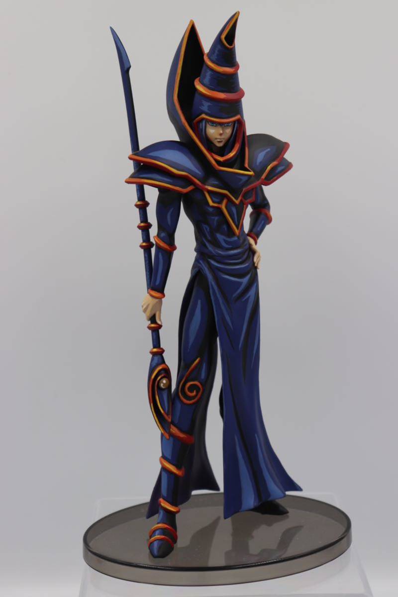 遊戯王 一番くじ B賞ブラックマジシャン リペイントフィギュア 二次元