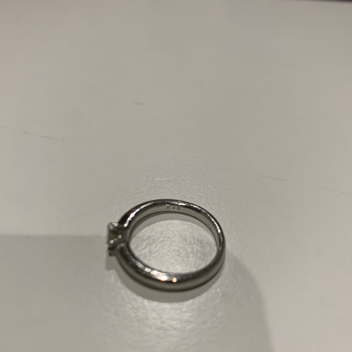 CAMELLIAダイヤモンド 0.16ct pt850 指輪 プラチナリング ジュエリー