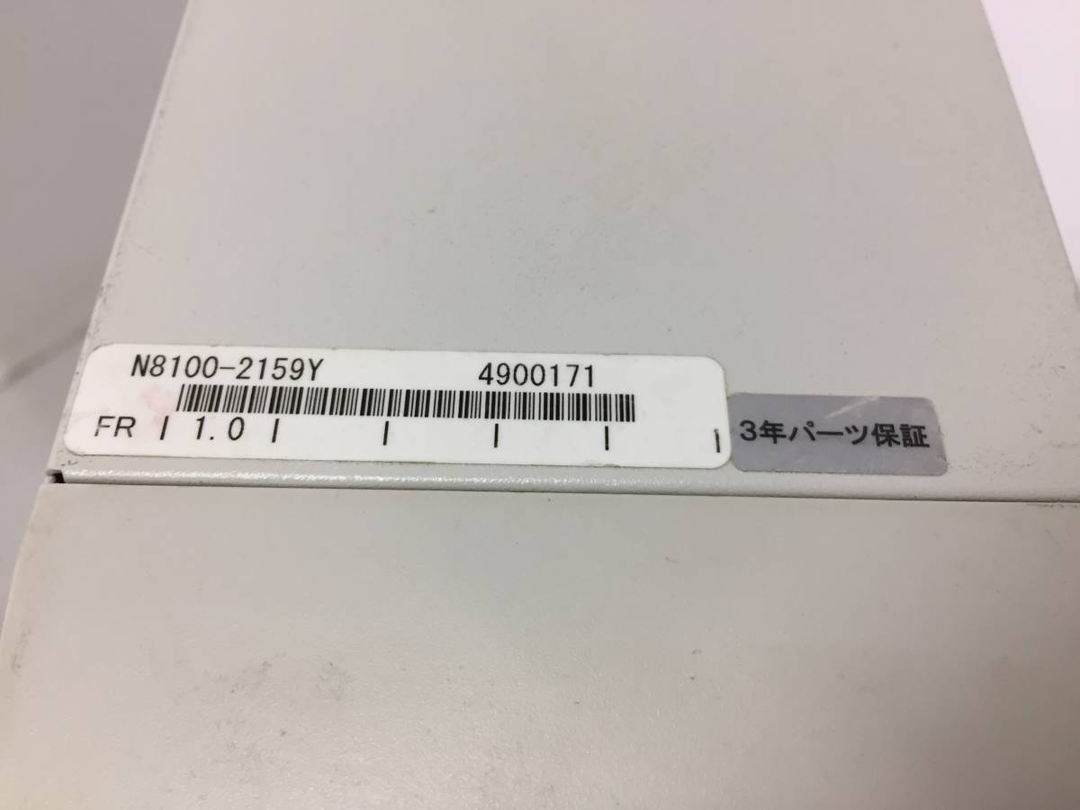 ※即決☆[部品取りに/通電OK]NEC Express5800/GT110g-S(2C/G3240) N8100-2159Y サーバー本体 4GB【ジャンク品】_画像5