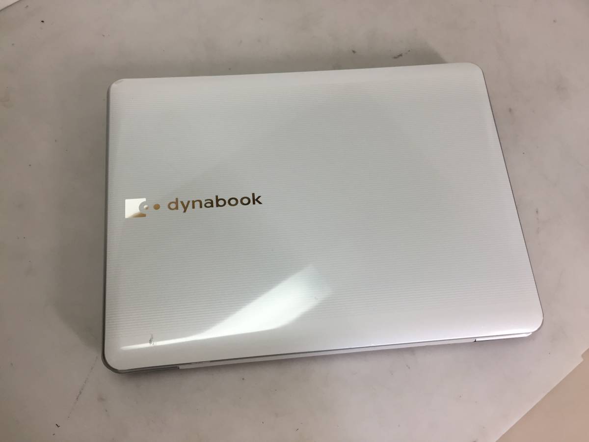 即決☆[部品取りに］TOSHIBA dynabook TX/64HWH PATX64HLPWH ノートPC Core 2Duo P8600 2.40GHz 2GB【ジャンク品】_画像7