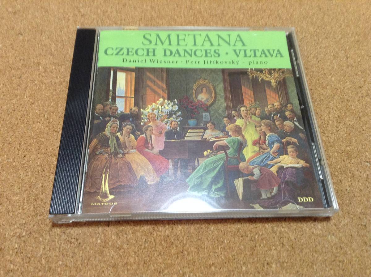 93@ ヴィエスネル、イルジコフスキー / スメタナ:チェコ舞曲集(全曲) モルダウ(4手ピアノ版) _画像1