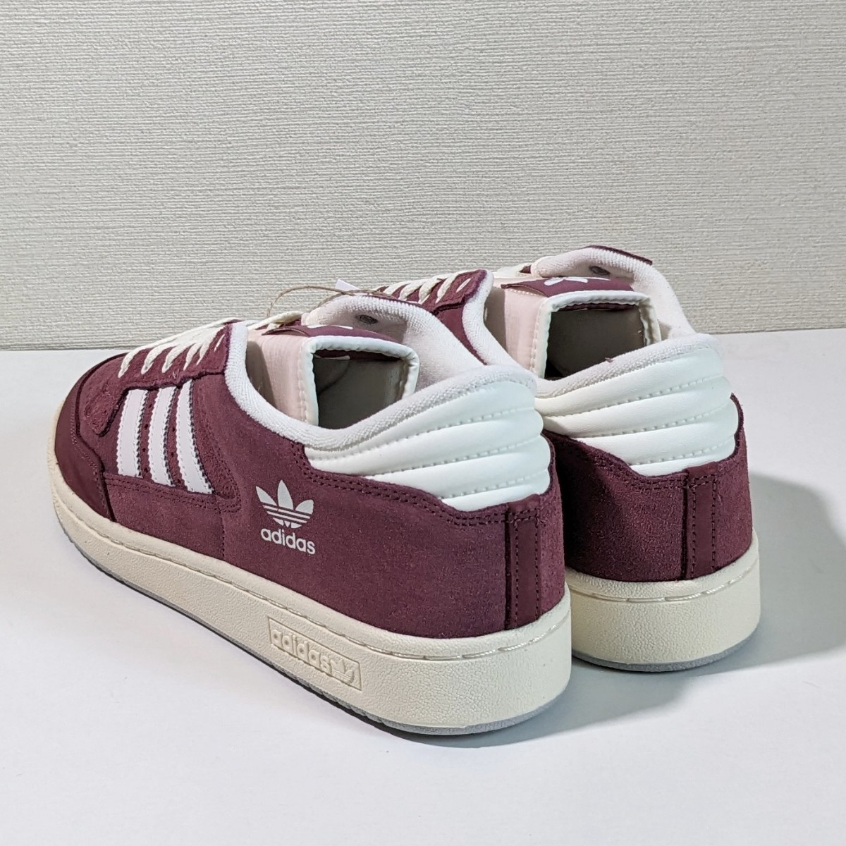 新品 27.5cm 定価14300円 Centennial 85 Lo GX2216 Adidas Originals アディダス オリジナルス センテニアル ロー 80s バーガンディの画像6