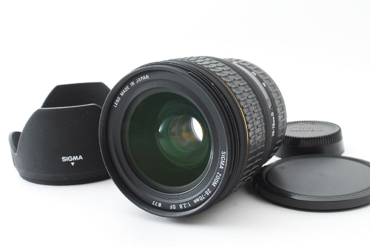 登場! DF EX D f/2.8 28-70mm Sigma Nikon レンズフード付き [美品] AF