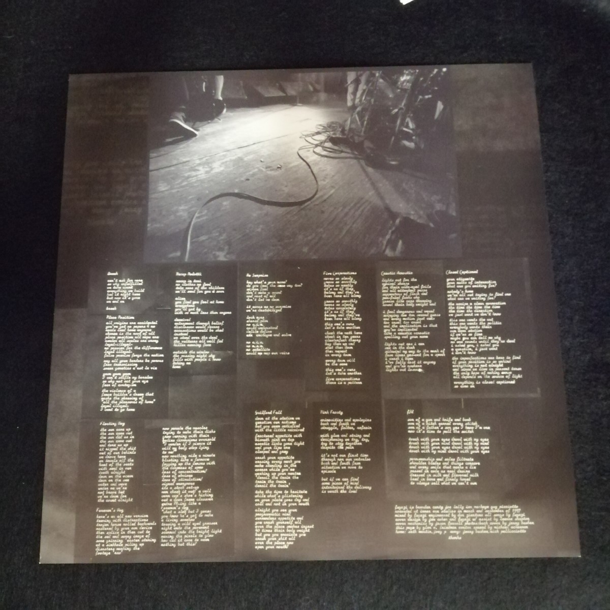 C07 中古LP 中古レコード フガジ　end hits FUGAZI 1998年 UK盤 カラーレコード dis110v 718751961012 dischord_画像7