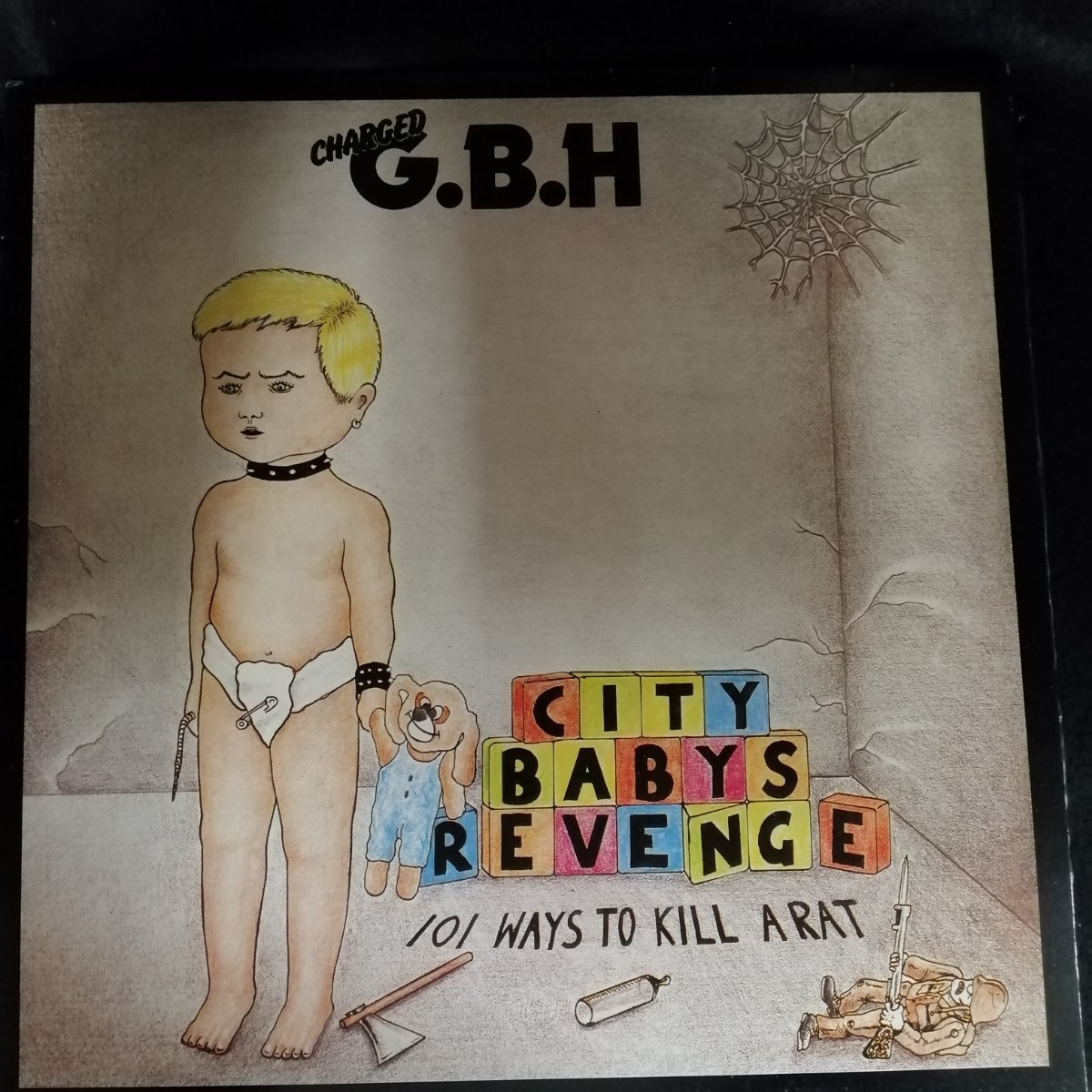 C07 中古LP 中古レコード　(CHARGED) G.B.H. city babys reve ge UK盤　シティベイビーの復讐_画像1