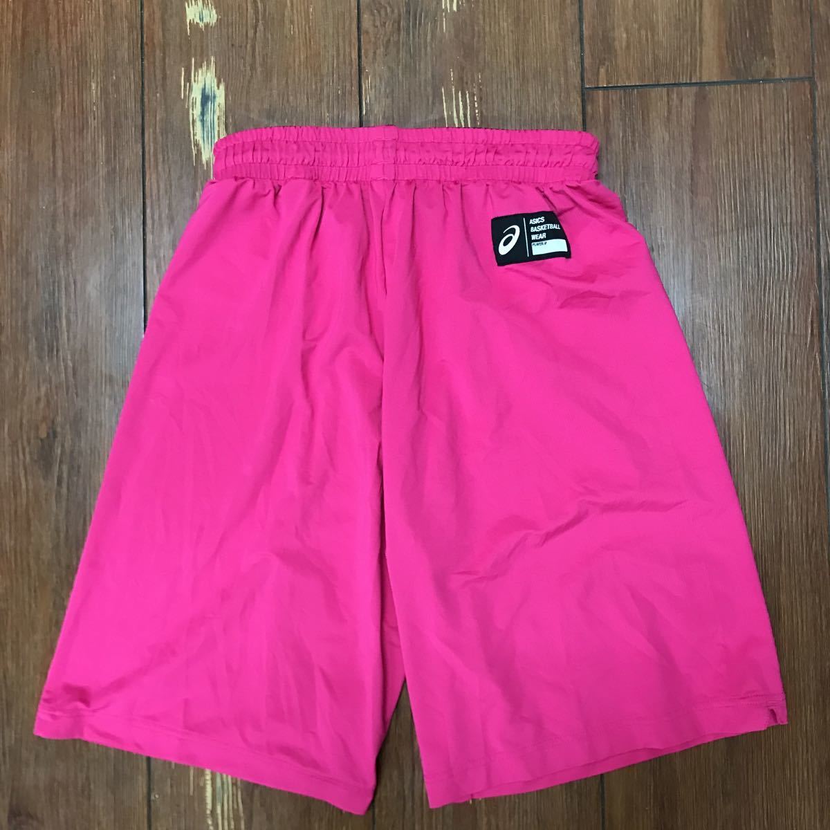  Asics basketball game pants lady's M pink l1