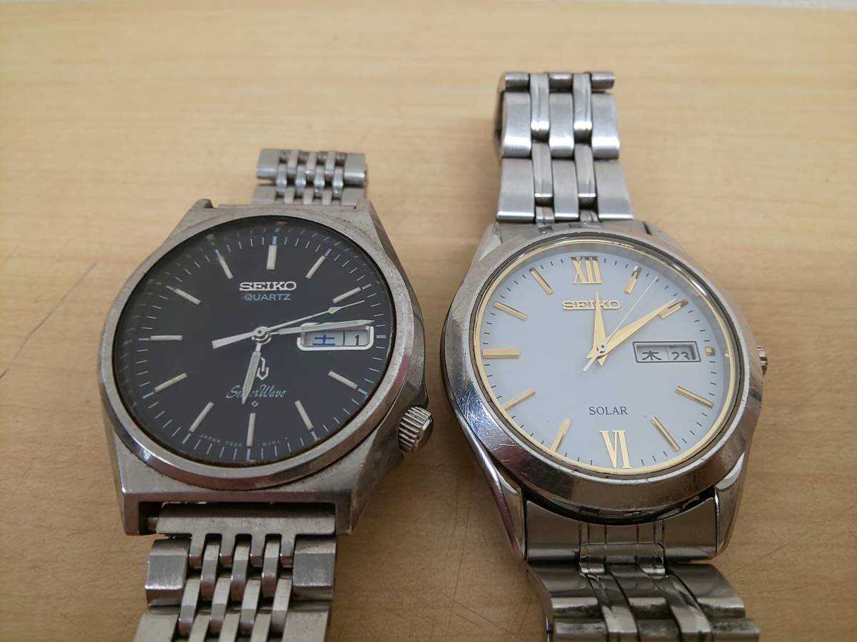 46788◇2点セット SEIKO Silver Wave 7546-8340・SEIKO セイコー