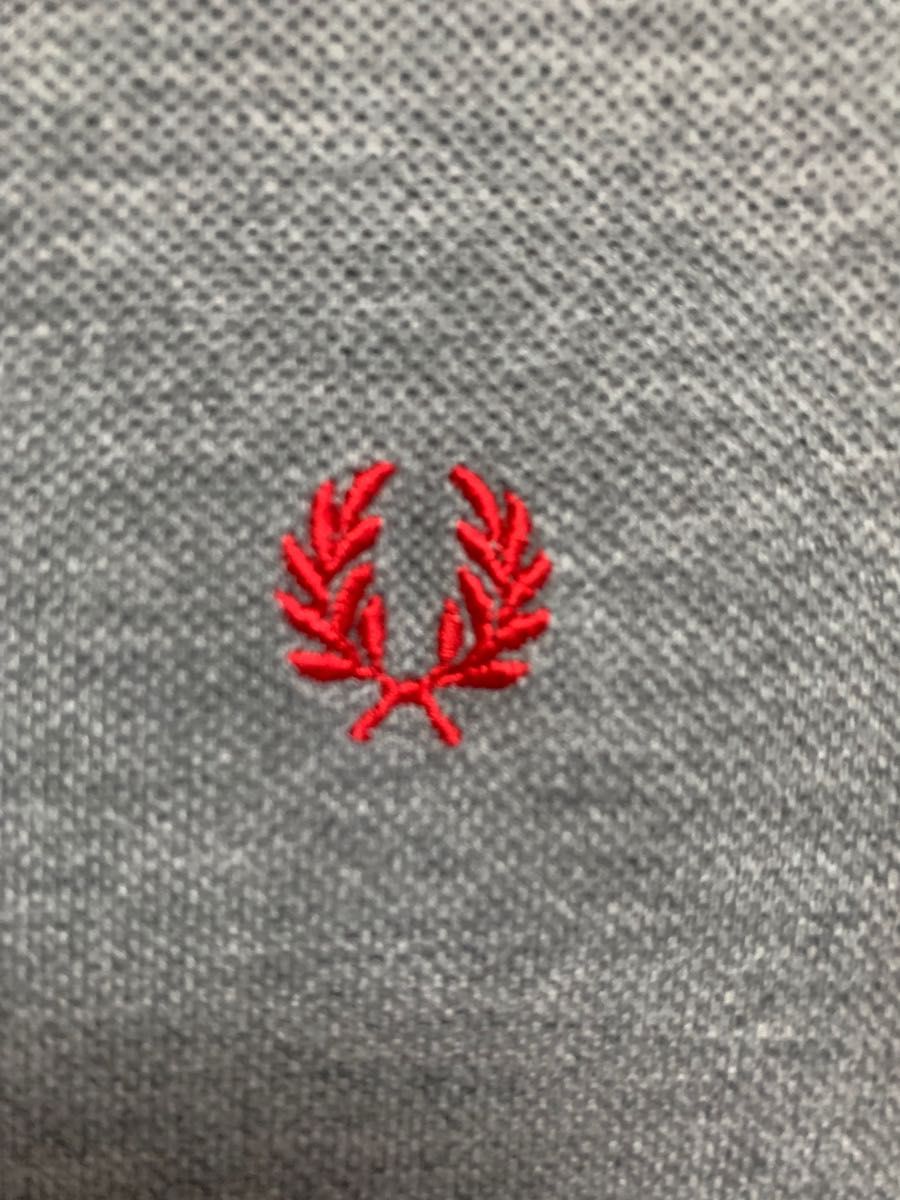 FRED PERRY フレッドペリー　ポロシャツワンピース　ロゴ刺繍　36 Mサイズ　レディース