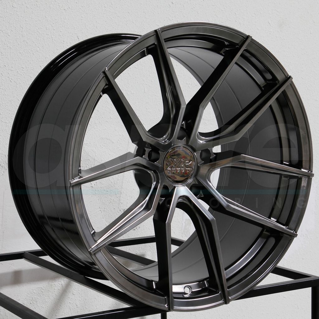 X02【新品】4本 XXR 559 20インチ 8.5J+38 5穴×PCD120 Chromium Black ヘラフラ ssr work BBS LS BMW _画像2