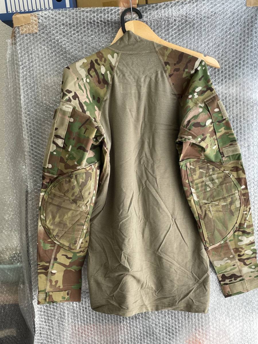 ★新品未使用！MASSIF COMBAT FLAME RESISTANT SHIRT Multicam 難燃素材 コンバット シャツ マルチカム Mサイズ_画像2