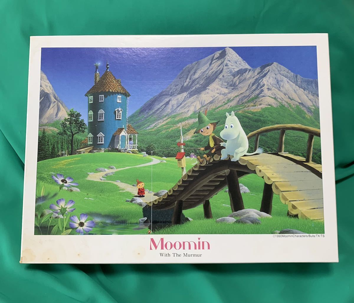 Moomin ムーミン　1000ピースジグソーパズル 『小川のせせらぎ』　JIGSAW PUZZLE 内袋未開封品　現状品_画像1