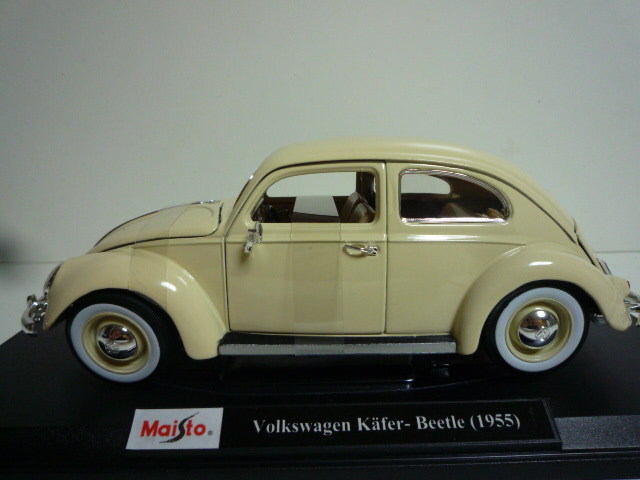  Maisto 1/18* Volkswagen ke- Furby toru1955 volkswagen kafer beetle 1955